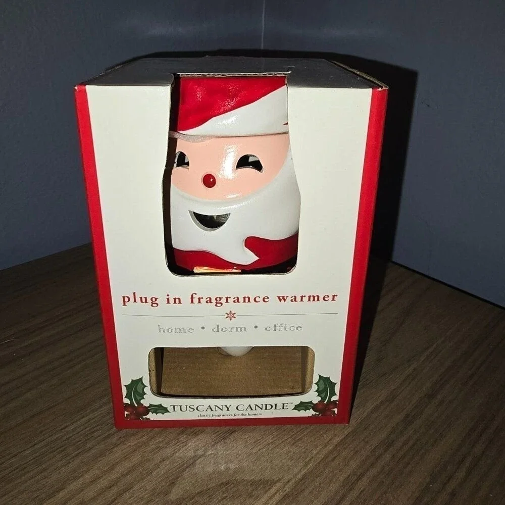 Langley/Empire Candle LLC Plug-in Fragrance Warmer Santa Holiday Night light VTG